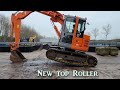 hitachi zaxis 75 ur gets 600mm track groups at undercarriage ireland