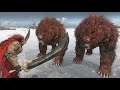 The Great Red Bear Couple Vs Shadow of the Erdtree Bosses - Elden Ring