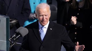 President Biden delivers a message of hope and unity in his inaugural speech