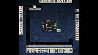 天鳳　段位戦　特東　四風連打（東四連打）による流局