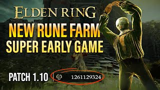 Elden Ring Rune Glitch | Early Game Rune Farm After Patch 1.10! 500K Per Min!