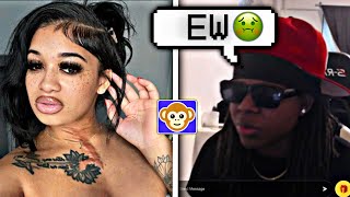 TROLLING ON THE MONKEY APP TO SEE THIER REACTION 😂 *PART 3*