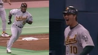 2002 ALDS Gm3: Durham, Hatteberg go back-to-back