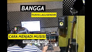 Proses Rekaman Lagu di Studio Rekaman