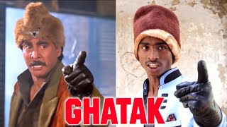 Ghatak (1996) | Sunny Deol Dialogue | Danny Denzongpa | Best Comedy Scene | Ghatak Movie Spoof |