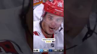 Sebastian Aho Broke Brandon Hagel 🤣