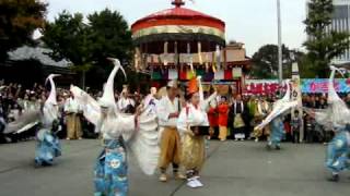 浅草寺の白鷺の舞