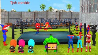 Spiderman rescue challenge iron man vs shark spiderman roblox from bad guy joker