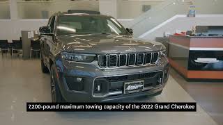 2022 Grand Cherokee - Towing Capacity, 3 Available 4x4 Systems, etc.