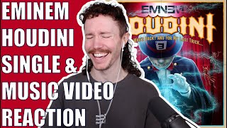 EMINEM - HOUDINI SINGLE & MUSIC VIDEO REACTION
