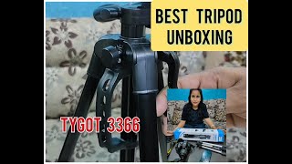 Best Tripod under Rs 1000 ! Review of Best Tripod !! Unboxing Tygot 3366