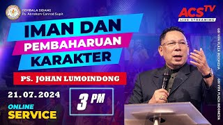 GBI Victorious Family -  Ps. Johan Lumoindong - 15.00 WIB | 21 Juli 2024 |