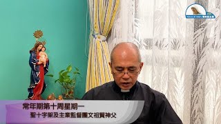 每日聖言分享【常年期第十周星期一（瑪　5:1-12）】聖十字架及主業監督團文祖賢神父