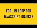 Use of For in Loop in Javascript Objects in Hindi by vishAcademy