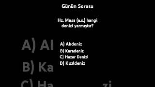 Günün Sorusu