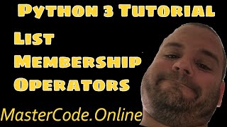 Python List Membership Operators
