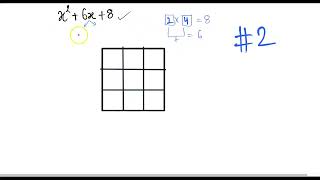 QUADRATIC FACTORISATION(GRID METHOD)