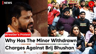 Wrestlers Protest: After 2 Statements Against WFI Chief Brij Bhushan, Minor Withdraws Charges