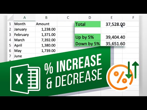 How to Calculate Percentage Increase or Decrease in Excel Calculate Percentage Change