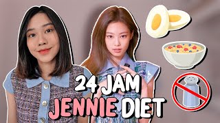 24 JAM DIET SEPERTI JENNIE! +WORKOUT! 1HARI -1KG!