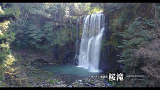 桜滝　-大分県日田市天ヶ瀬温泉-