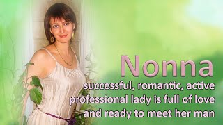 Successful, romantic, active professional Nonna is full of love and ready to meet her man