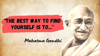 18 Of the Most Inspiring Mahatma Gandhi Quotes