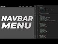 Coding Navigation Bar with HTML & CSS | ASMR Programming 🔥⌨