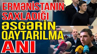 Ermənistanın saxladığı əsgərin Bakıya gətirilmə anı - Media Turk TV