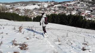 DJI Snowboarding Days.. Swiss view of Akri Elassonas 🏔️ Ελβετική οπτική Άκρης Ελασσόνας Greece 🇬🇷