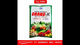 Pupuk Majemuk Tanaman Pertanian GRAND-K Kristal- 1 kg