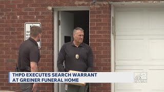 THPD executes search warrant at Greiner Funeral Home