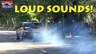 Cars Leaving Cars\u0026Coffee Loosdrecht-LOUD SOUNDS! - 09.10.2016