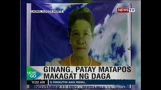 NTG: Ginang, patay matapos makagat ng daga