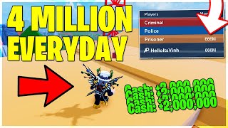 How To Get Money Fast In Roblox Jail Break Roblox Jailbreak Roblox Money Jailbreak Secrets - escape from megalodon attack in sharkbite roblox