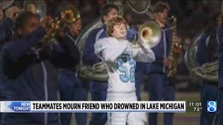 ‘One of a kind’: Mona Shores football honors teammate