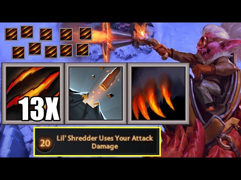 13x Fury Swipes Stack At Once | Dota 2 Ability Draft - YouTube