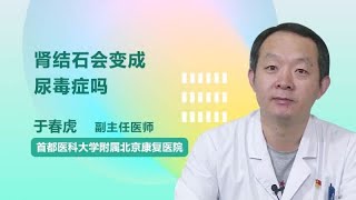 肾结石会变成尿毒症吗 于春虎 首都医科大学附属北京康复医院