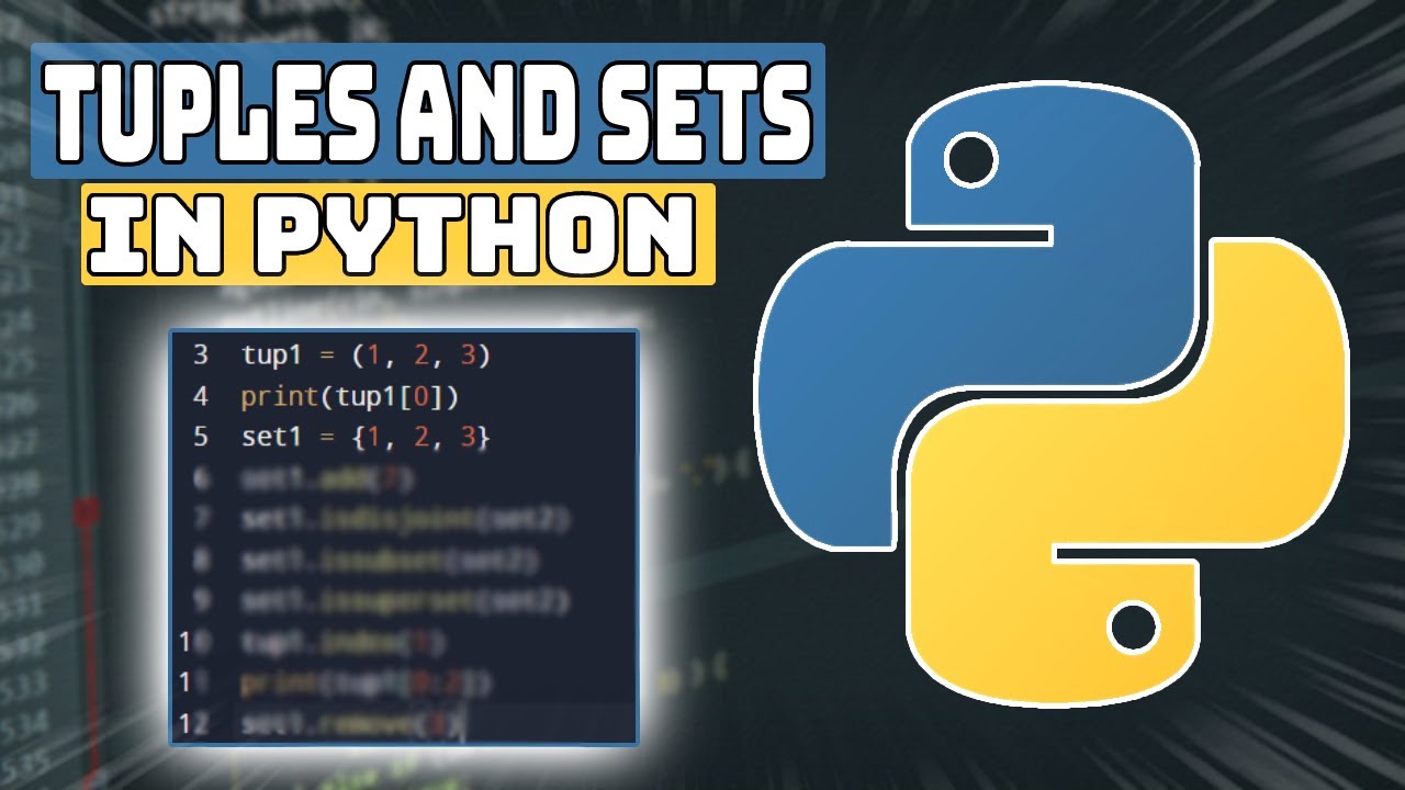 What Are Tuples And Sets In Python Python Tutorial For Beginners