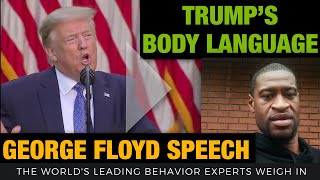 💥 President Trump Body Language George Floyd Speech (2020)