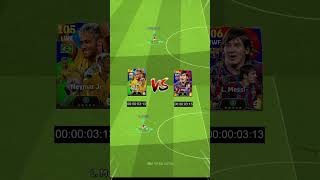 Neymar Vs Messi New Ambassador Card eFootball😱Speed Challenge [Concept] #efootball2024 #efootball