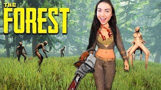 UPGRADING OUR BASE!! (The Forest)