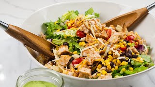 Grilled BBQ Chicken Salad