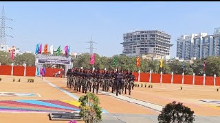 8th BN TGSP passing out parade #kondapur #police🚨@lavanyakishore454