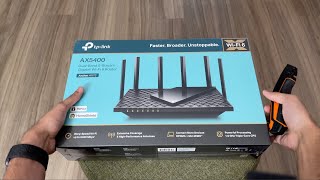 TP-Link AX5400 WiFi 6 Router (Archer AX73) Unboxing