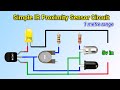 How To Make IR Proximity Sensor At Home | ir proximity sensor