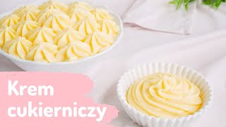 Krem cukierniczy - francuski crème pâtissière Zobacz jakie to PROSTE! 😊