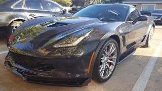 C7 Corvette Z06 Startup and Acceleration #shorts