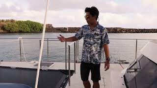 Tour of Luxury Kauai Catamaran