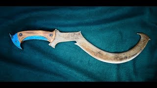Making an Historic Egyptian Khopesh inspired Sword
